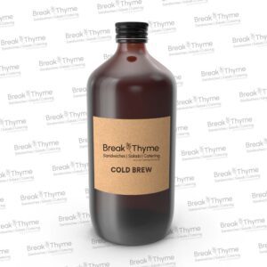 Break Thyme Cold Brew Coffee For The Group